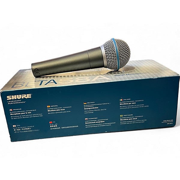 Used Shure Used Shure Beta 58A Dynamic Microphone