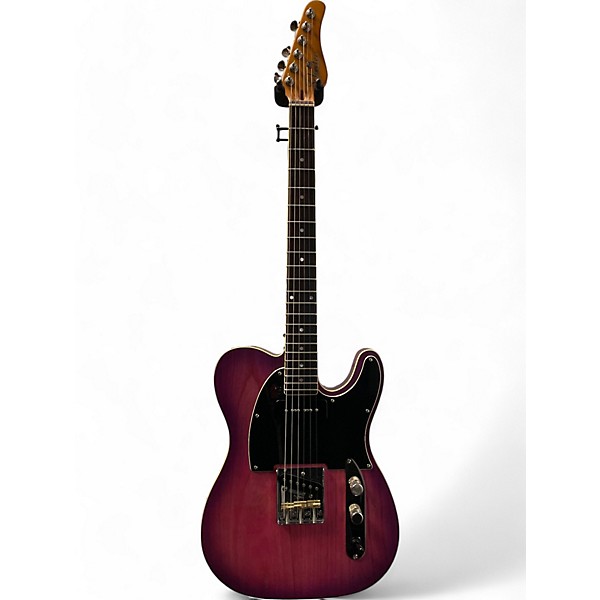 Used Schecter Guitar Research Used Schecter Guitar Research PT SPECIAL Purple Solid Body Electric Guitar