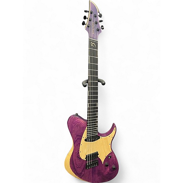 Used Badstroke Used Badstroke Fiend Series Leyak Purple Solid Body Electric Guitar