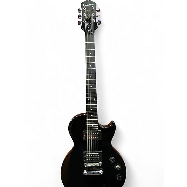 Used Epiphone Used Epiphone Les Paul Special II Ebony Solid Body Electric Guitar