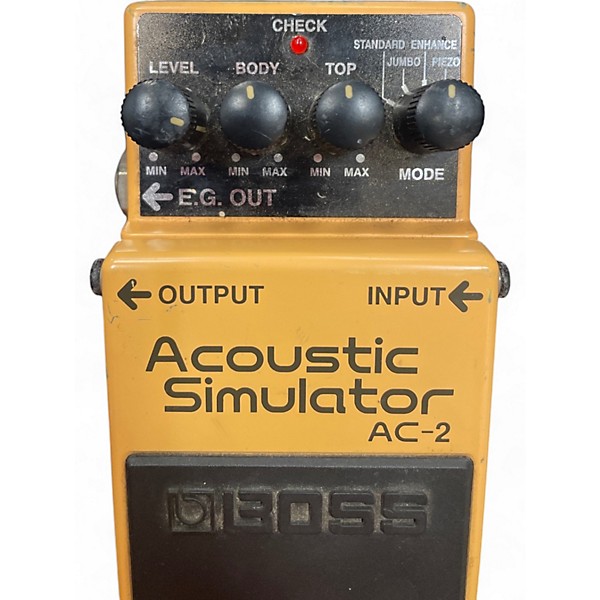 Used BOSS Used BOSS AC2 Acoustic Simulator Effect Pedal