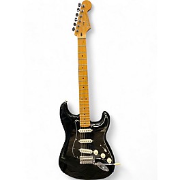 Used Fender Used Fender Deluxe Roadhouse Stratocaster Black Solid Body Electric Guitar