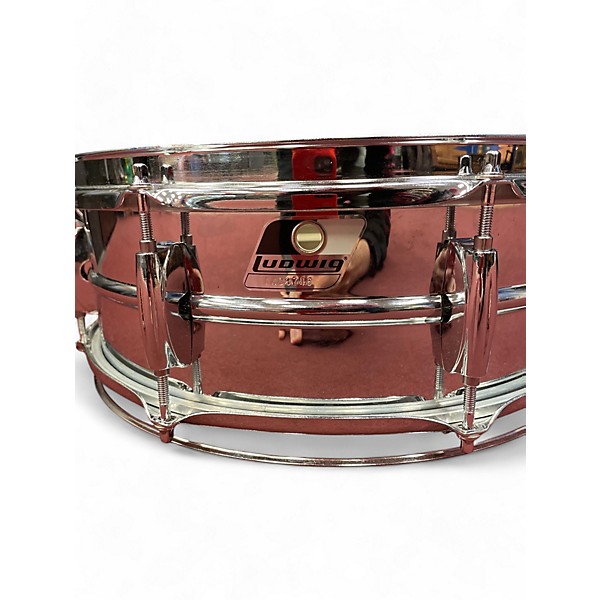 Used Ludwig Used Ludwig BACKBEAT SNARE Metallic Silver Drum