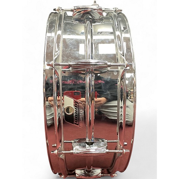 Used Ludwig Used Ludwig BACKBEAT SNARE Metallic Silver Drum