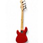 Used Squier Used Squier Mini Bass Red Electric Bass Guitar