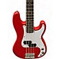 Used Squier Used Squier Mini Bass Red Electric Bass Guitar