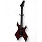 Used B.C. Rich Used B.C. Rich STRANGER THINGS WARLOCK RED CRACKLE Solid Body Electric Guitar