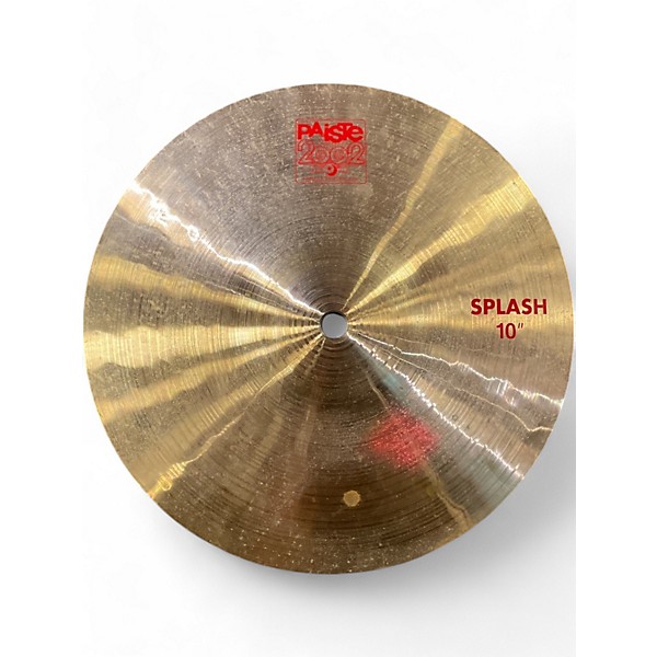 Used Paiste 10in 2002 Splash Cymbal