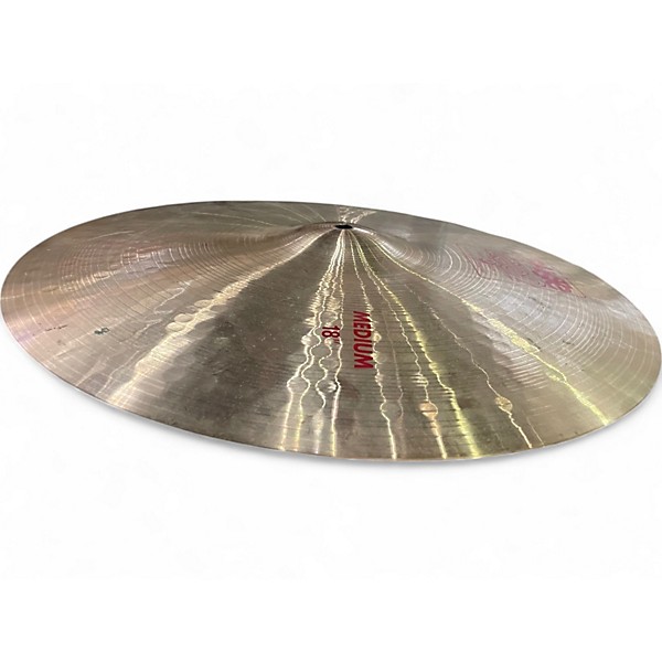 Used Paiste 18in 2002 Medium Crash Cymbal