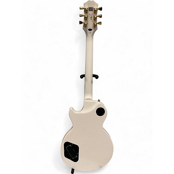 Used Epiphone Matt Heafy Les Paul Custom Alpine White Solid Body Electric Guitar