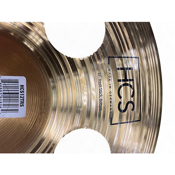 Used MEINL Used MEINL 12in HCS TRASH STACK Cymbal