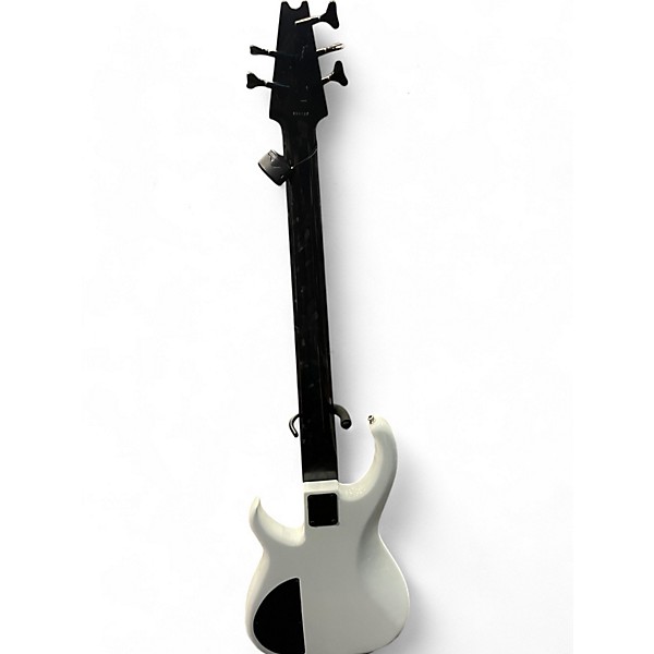 Used Modulus Guitars Used Modulus Guitars Q5 Quantum 5 String Alpine White Electric Bass Guitar