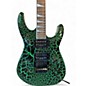 Used Jackson Soloist SL3 GREEN CRACKLE Solid Body Electric Guitar