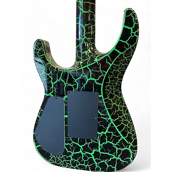Used Jackson Soloist SL3 GREEN CRACKLE Solid Body Electric Guitar