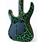 Used Jackson Soloist SL3 GREEN CRACKLE Solid Body Electric Guitar