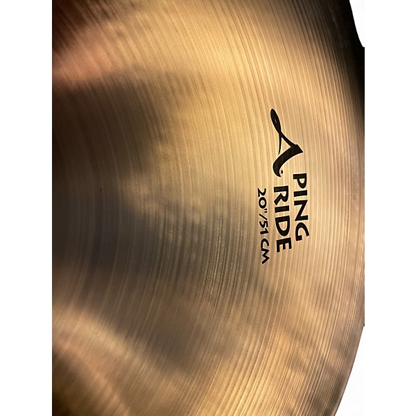 Used Zildjian Used Zildjian 20in A Ping Ride Cymbal