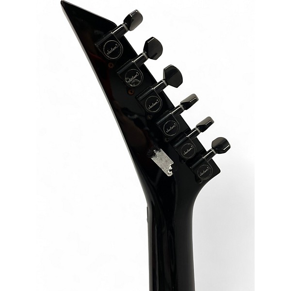 Used Jackson Phil Demmel Signature Demmelition Pro King V Black and Gold Solid Body Electric Guitar