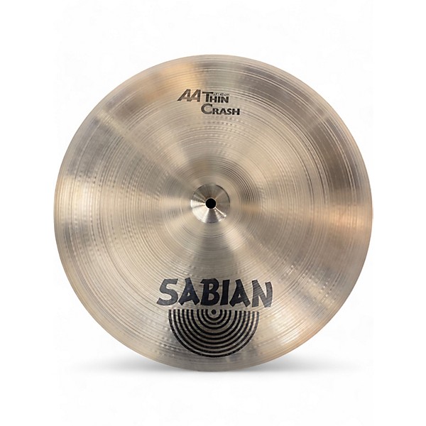 Used SABIAN Used SABIAN 17in AA Thin Crash Cymbal