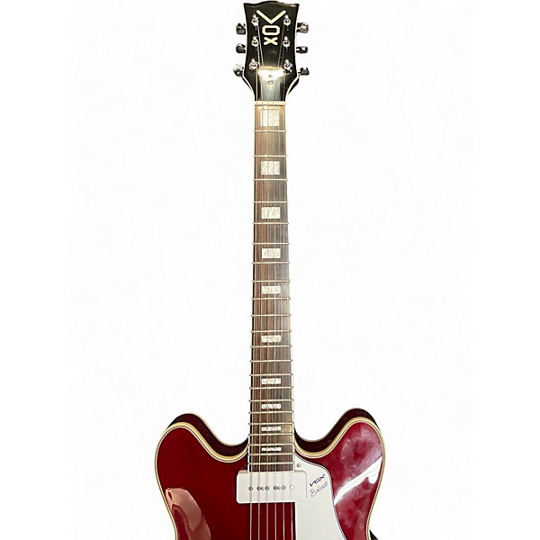 Used VOX BC-V90 Wine Red Hollow Body Electric Guitar