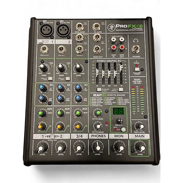 Used Mackie Used Mackie PROFX4 V2 Powered Mixer