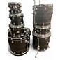 Used ddrum Used ddrum Dominion Birch Trans Black Drum Kit