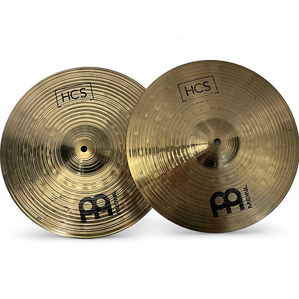 Used MEINL Used MEINL HCS Hi Hat Pair Cymbal