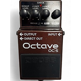 Used BOSS OC5 Effect Pedal