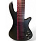 Used Schecter Guitar Research Used Schecter Guitar Research Stiletto Studio 6 String Satin Black Electric Bass Guitar