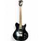 Used Lyon By Washburn Used Lyon by Washburn LI15 Black Solid Body Electric Guitar thumbnail