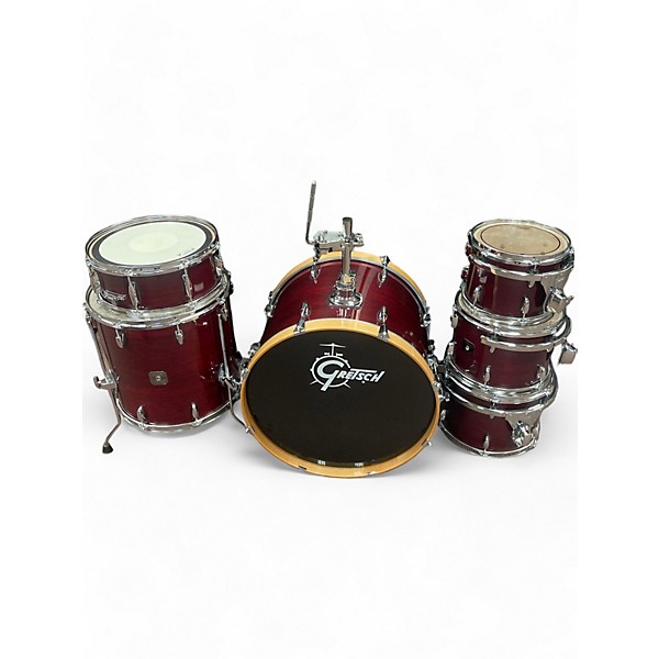 Used Gretsch Drums Used Gretsch Drums Catalina Maple Deep Cherry Drum Kit