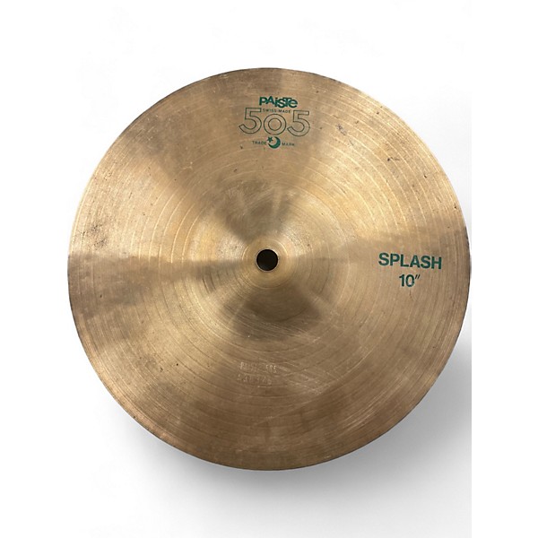 Used Paiste 10in 505 Cymbal