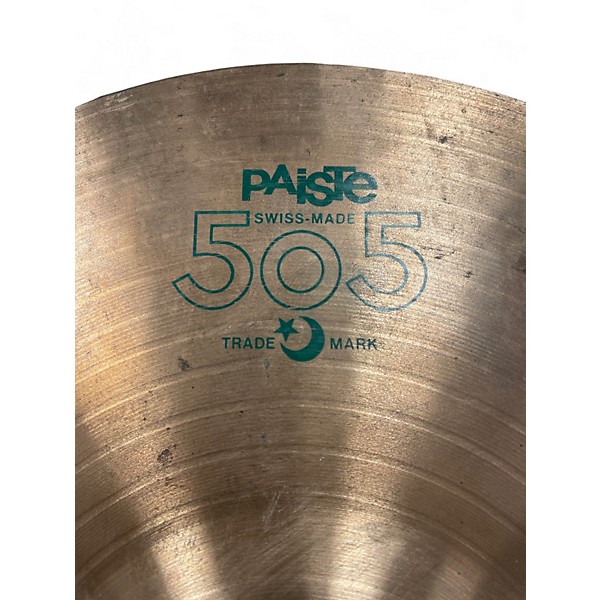 Used Paiste 10in 505 Cymbal