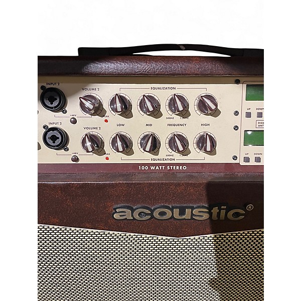 Used Acoustic A1000 2x50W Stereo Acoustic Guitar Combo Amp