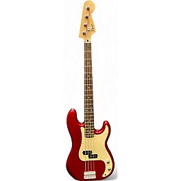 Used Squier Used Squier Affinity Precision Bass Red Electric Bass Guitar