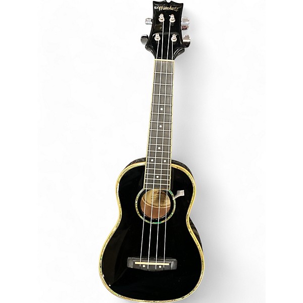 Used Mitchell MU75 Concert Black Ukulele