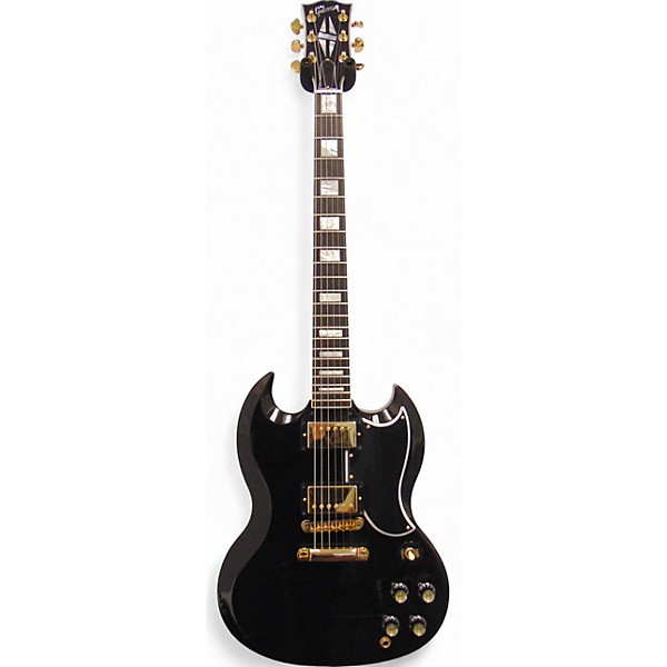 Used Gibson SG Custom EBONY Solid Body Electric Guitar