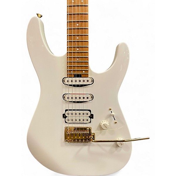 Used Charvel Used Charvel Pro-Mod DK24 HSS White Solid Body Electric Guitar