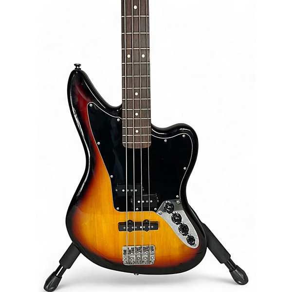 Used Squier Used Squier Vintage Modified Jaguar Bass 2 Color Sunburst Electric Bass Guitar