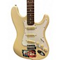 Used Memphis Strat Vintage White Solid Body Electric Guitar