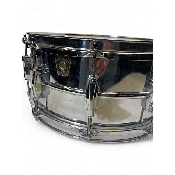 Used Ludwig 6.5X14 Supraphonic Snare Metal  Drum