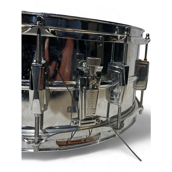 Used Ludwig 6.5X14 Supraphonic Snare Metal  Drum