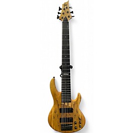 Used ESP LTD B206SM 6 String Spalted Maple Electric Bass Guitar