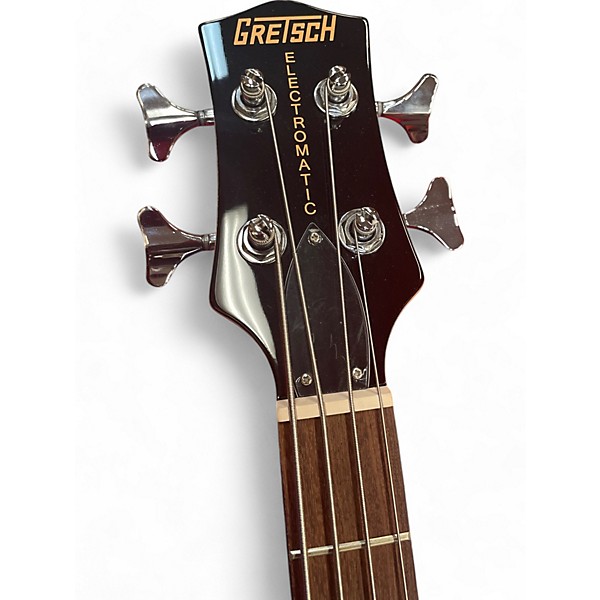 Used Gretsch Guitars Used Gretsch Guitars G2220 Electromatic Junior Jet Bass II Tobacco Sunburst Electric Bass Guitar