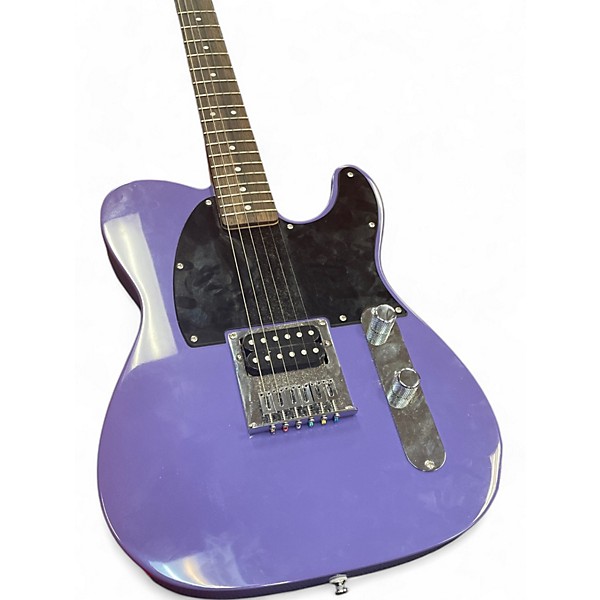 Used Squier Used Squier Sonic Esquire H Laurel Fingerboard Purple Solid Body Electric Guitar