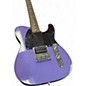 Used Squier Used Squier Sonic Esquire H Laurel Fingerboard Purple Solid Body Electric Guitar