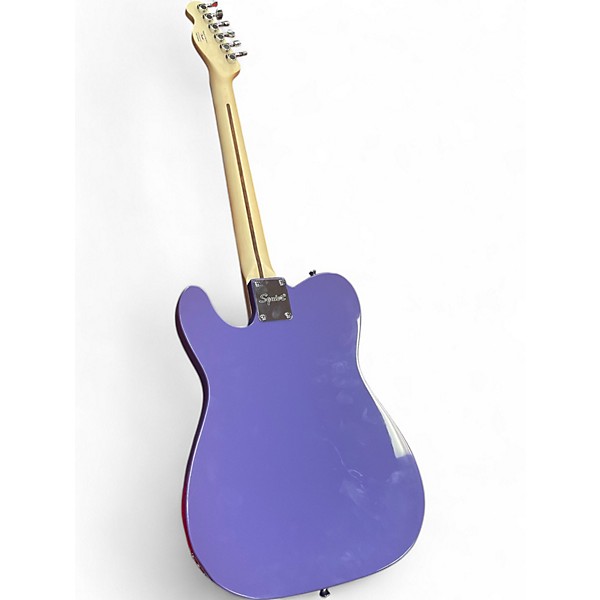 Used Squier Used Squier Sonic Esquire H Laurel Fingerboard Purple Solid Body Electric Guitar