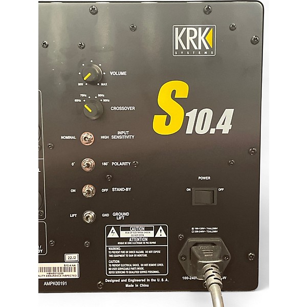 Used KRK S10.4 Subwoofer