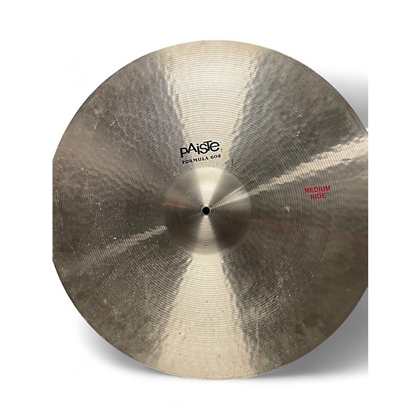 Used Paiste Used Paiste Formula 602 Medium Ride Cymbal