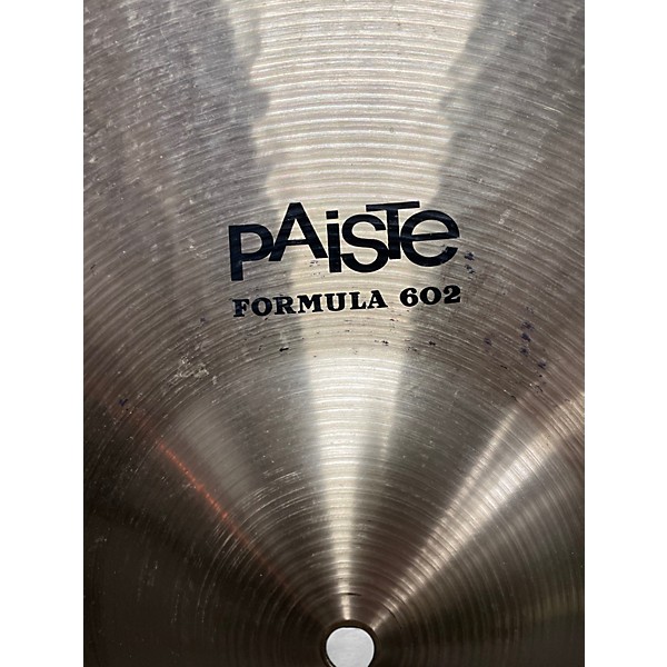 Used Paiste Used Paiste Formula 602 Medium Ride Cymbal