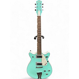 Used Gretsch Guitars Used Gretsch Guitars G5237 Surf Green Solid Body Electric Guitar